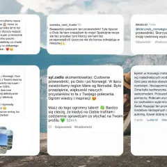 Opinie o przewodniku po Norwegii: "Nasza norweska wyprawa była super!", "Polecam ten przewodnik!", "Cudowne przewodniki po Oslo i Norwegii".
