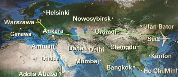 Ile trwa lot z Polski do Korei Południowej? Sprawdź czas przelotu!